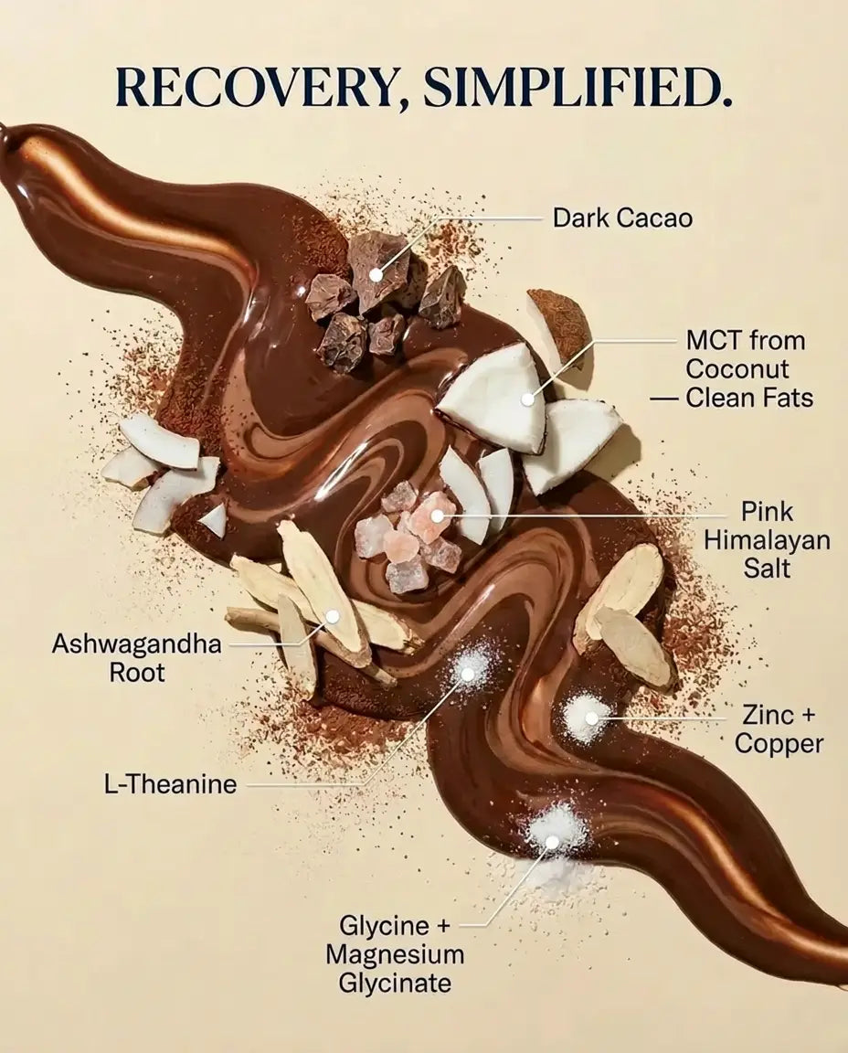 BÄRS Dark Cacao — recovery, simplified